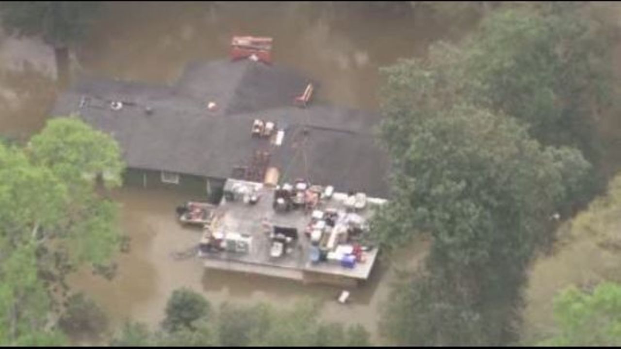 Sabine River crests, more flooding expected at TexasLouisiana...